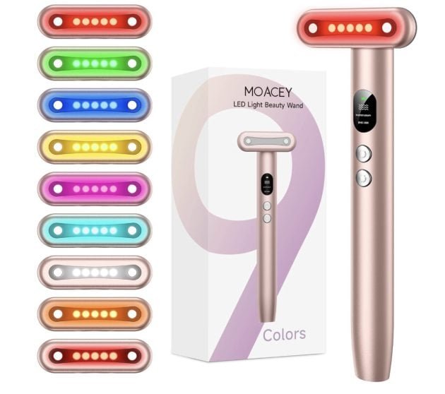 *HOT* Red-Light Therapy Wand for Face only $16.50 shipped!