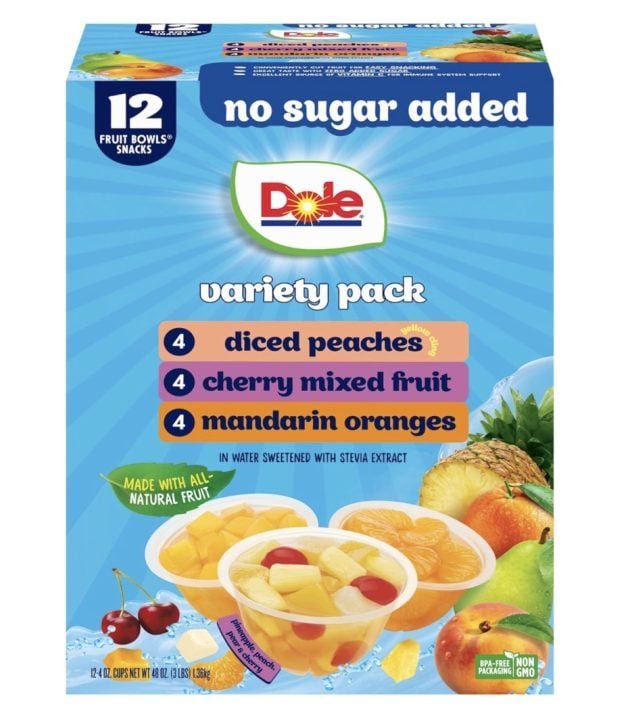 Dole Mixed Fruit Variety Pack, 12 count only $5.31 shipped!