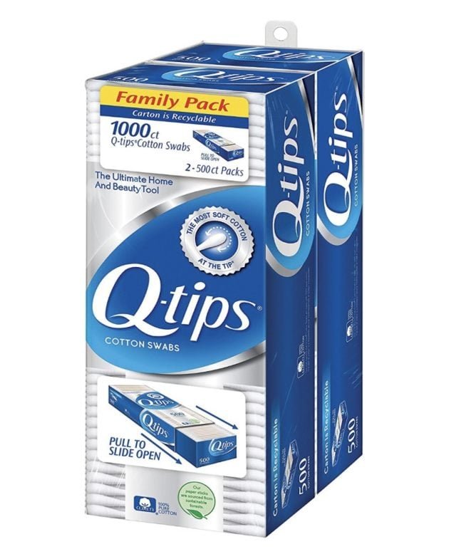 Q-tips Cotton Swabs, 1000 count only $4.65!