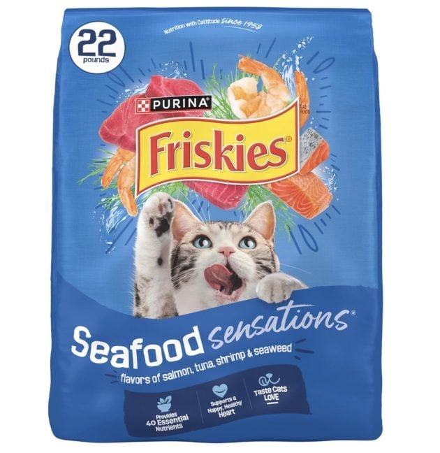 Purina Friskies Dry Cat Food, 22 lb bag only $11.79 shipped!