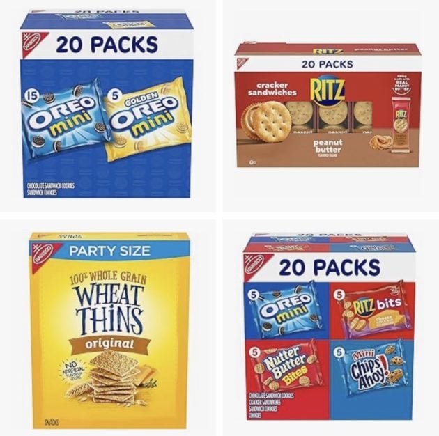 *HOT* Amazon Snacks Discount: 60 Snack Packs + Huge Box of Crackers only $25.50 shipped!