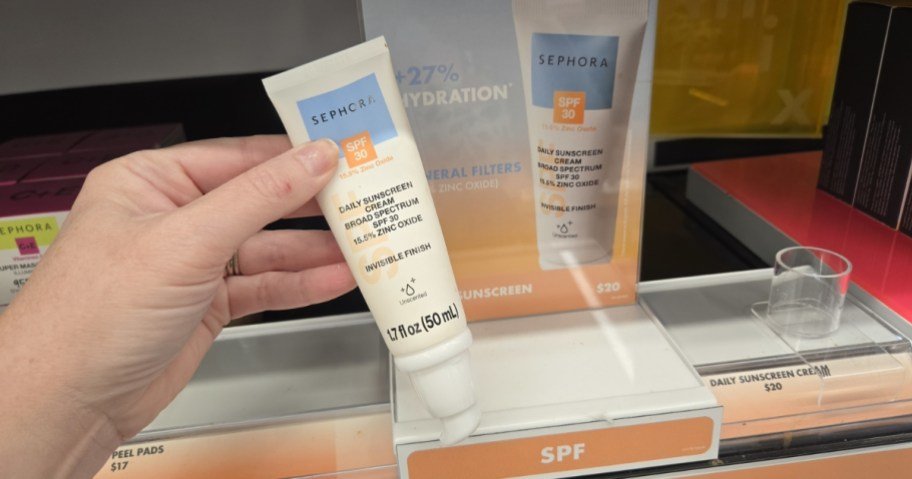*HOT* Sephora SPF 30 Daily Mineral Sunscreen Only $5
