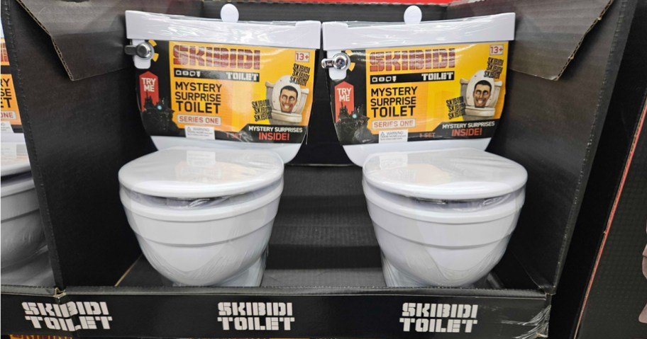 Viral Skibidi Toilet Mystery Set Just $20 on Walmart.com (Reg. $45)