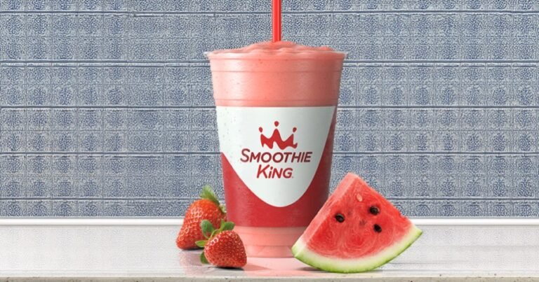 FREE Smoothie King Watermelon Hydration Smoothie – No Purchase Needed!