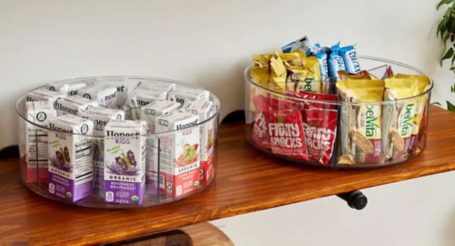iDesign Divided Lazy Susan Turntables Set of 2 Just $23.98 on SamsClub.com
