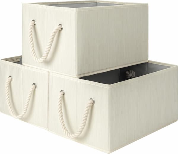 Large Storage Baskets 3-Pack only $12.99!