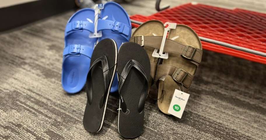 Target Men’s Shoes & Flip Flops from $3.50