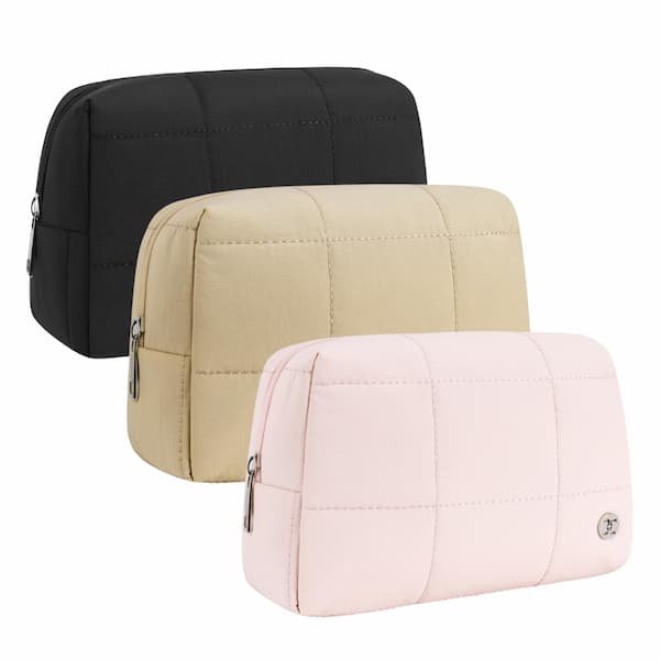 Quilted Makeup Bags for $5.49 with free Prime shipping!
