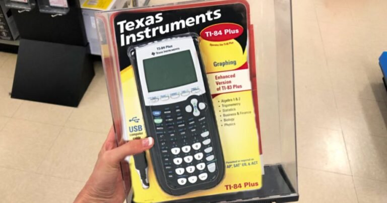 Texas Instruments Graphing Calculator Only $86 Shipped on Walmart.com (You’ll Use it Forever!)