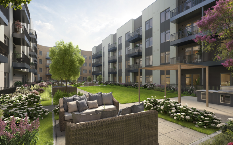 Hines Unveils Renderings for Ann Arbor Residential Development