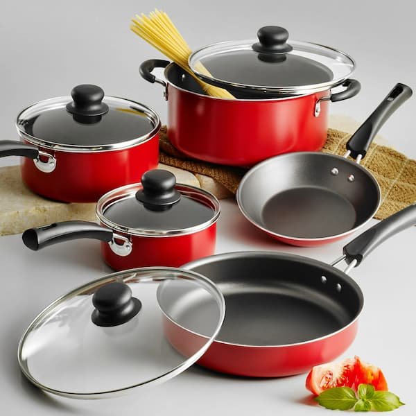 Non-Stick Cookware 9-Piece Set only $19.98!