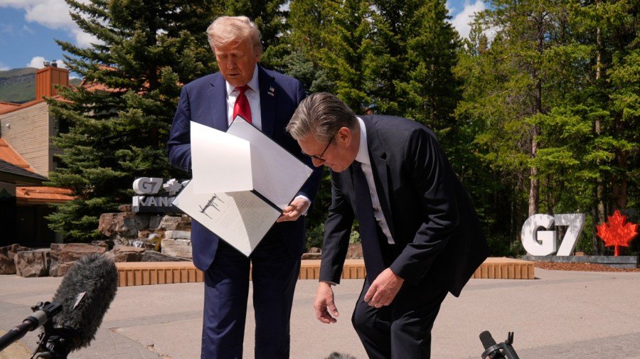 Trump, Starmer detail US-UK trade pact