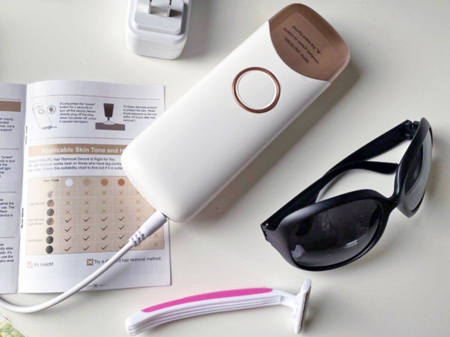IPL Laser Hair Remover Only $34.99 Shipped on Amazon (Regularly $110) | Painlessly Removes Hair