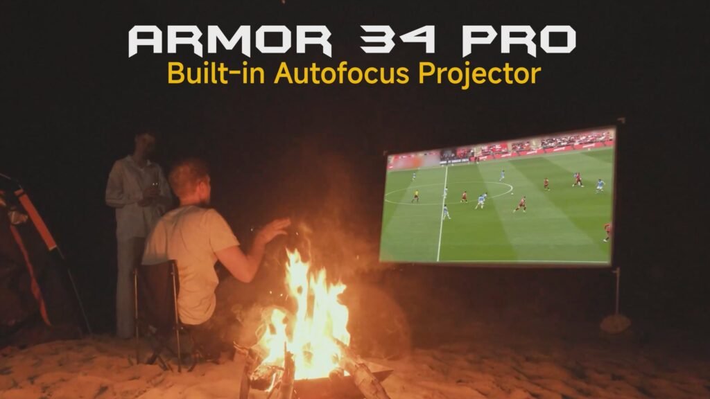 Ulefone Armor 34 Pro Turns Any Wall Into a 100-Inch Screen