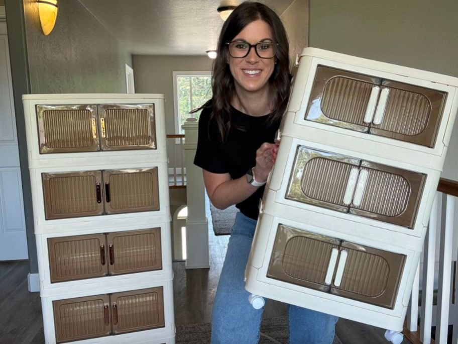 Rolling Stackable Storage Bins from $29.99 on Walmart.com (Reg. $70)