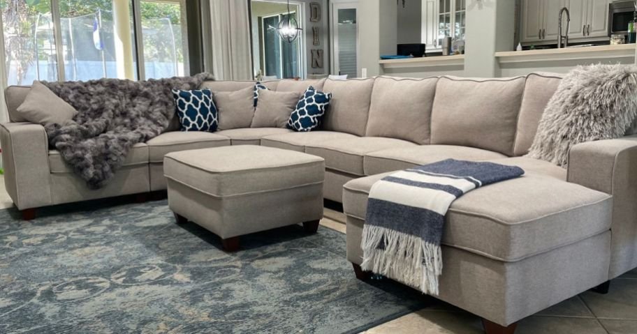 HUGE 8-Piece Sectional Couch JUST $1,079.99 Shipped (May Sell Out!)