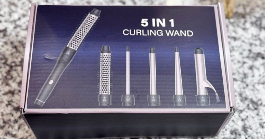 5-in-1 Curling Iron Set Only $33.65 Shipped on Amazon