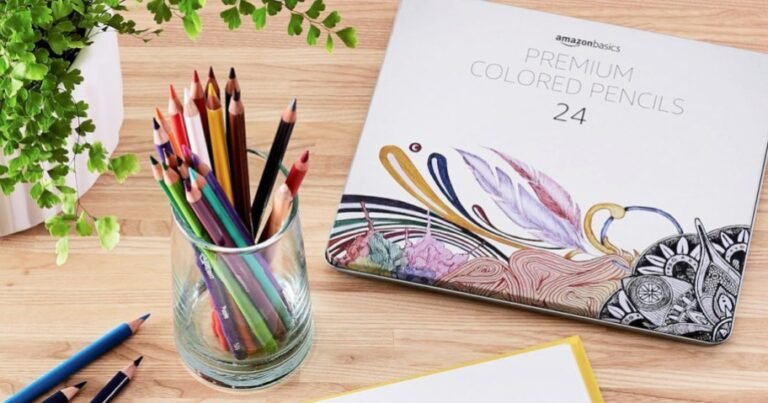 Amazon Basics Premium Colored Pencils 24-Pack Just $2.81 Shipped