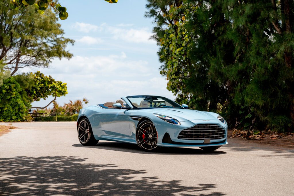 Aston Martin Celebrates Summertime Cruising with One-Off DB12 Palm Beach Edition