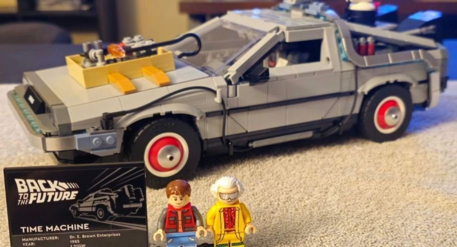 LEGO Back to the Future DeLorean Car Set Only $170 Shipped on Walmart.com