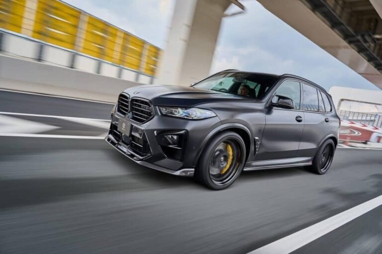 Frozen Black Beast: 3D Design Unleashes a Brutal BMW X5 M
