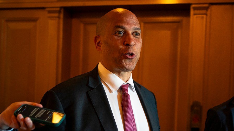 Booker blasts Trump's response to LA protests compared to Capitol riots