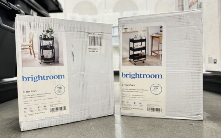 Highly-Rated Round Metal 3-Tier Utility Cart Only $32 on Target.com