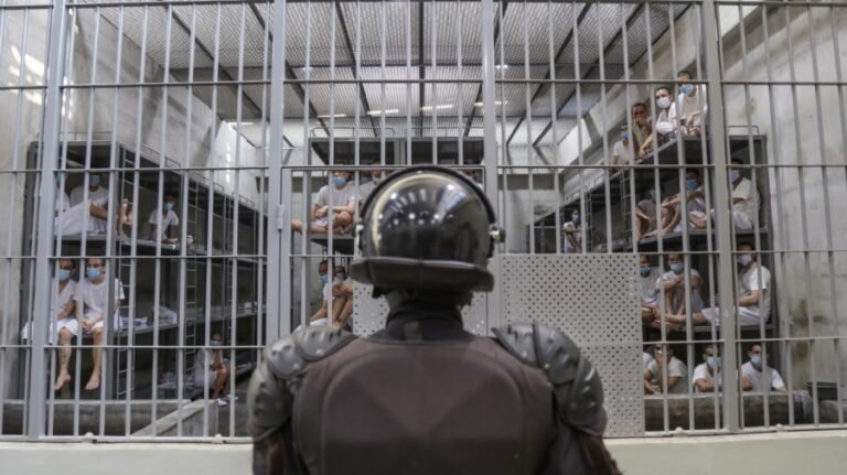 State Department sued over Trump deal to house migrants in El Salvador prison