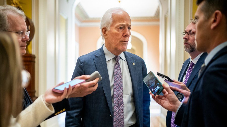 GOP’s Cornyn, stuck between 2 Texas electorates, looks to fight his way out