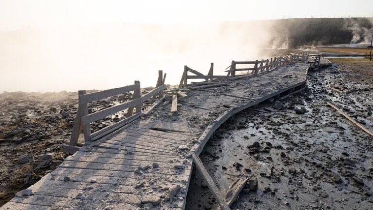 Hydrothermal Hazards on Display in Yellowstone National Park
