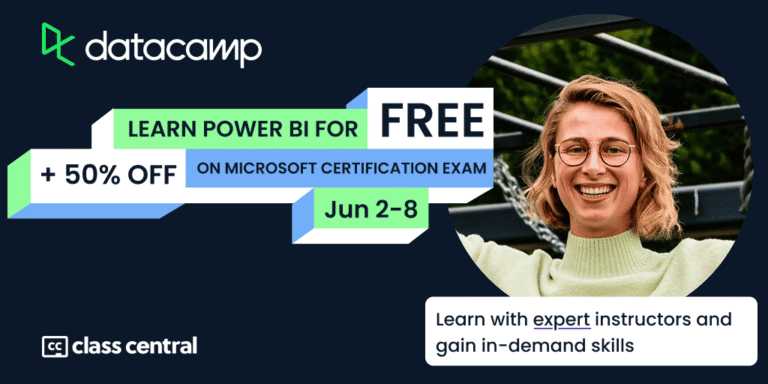 Master Power BI For Free And Take The Microsoft Certification Exam At 50% Off On DataCamp