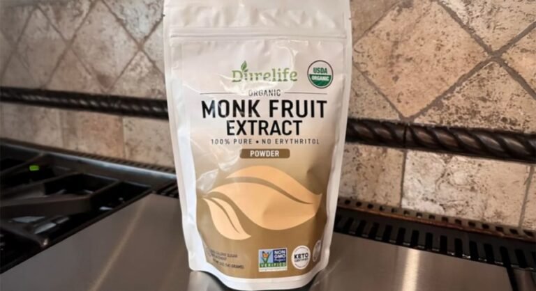 Over $10 Off Organic Monk Fruit Extract Powder on Amazon