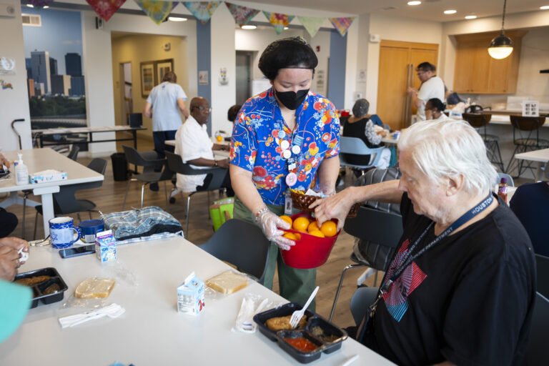 At Houston’s First LGBTQ+ Senior Center, Lunchtime Is for Building Community