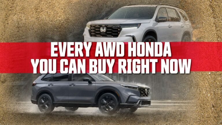 Every AWD Honda For Sale In 2025