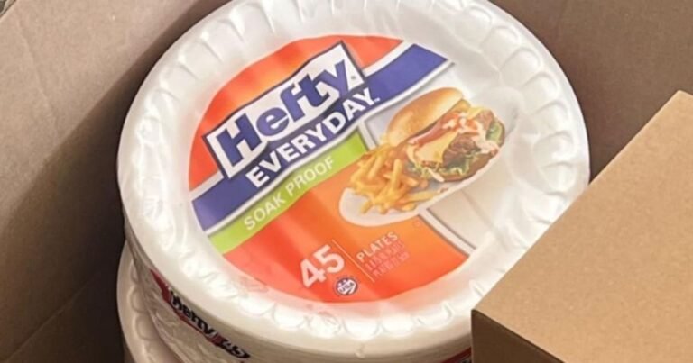 Hefty Foam Plates 45-Count Pack Only $2.84 Shipped on Amazon