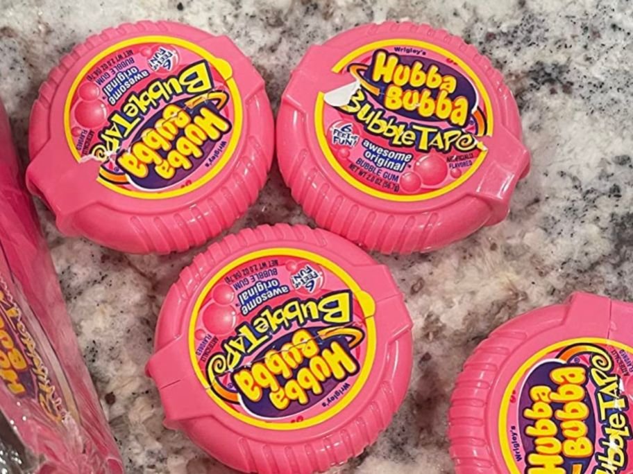 Hubba Bubba Gum Tape 6-Pack Only $5.62 Shipped on Amazon (Just 94¢ Each)