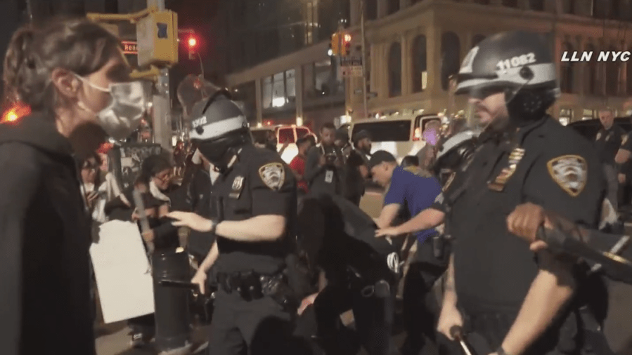 At least 80 people detained during anti-ICE protests: NYPD