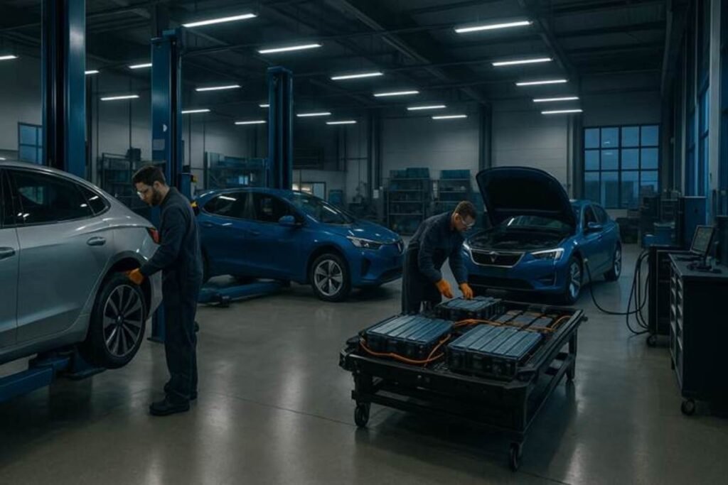 EV Shops Ditch Grease for Tablets: How Auto Repair Shops Are Transforming