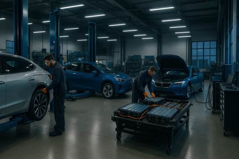 EV Shops Ditch Grease for Tablets: How Auto Repair Shops Are Transforming
