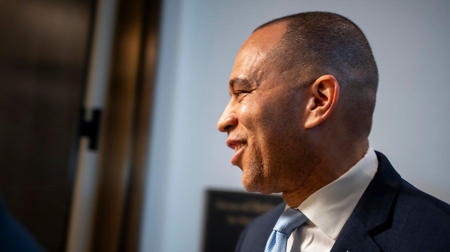 Jeffries jabs Ernst over Medicaid cuts