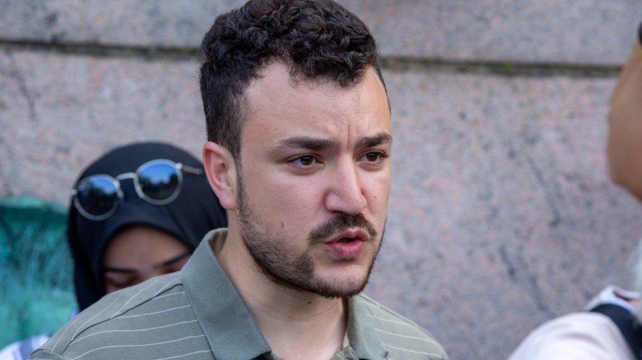 Detained Columbia graduate describes ‘visceral’ harm of missing son’s birth