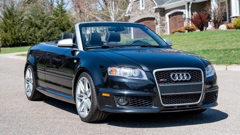 This 2008 Audi RS4 Cabriolet Might Be The Perfect Summer Convertible