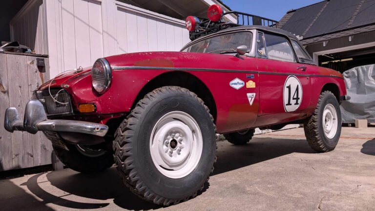 Driving A Ford V8-Swapped Safari MGB Will Have You Thinking Outside The Pavement