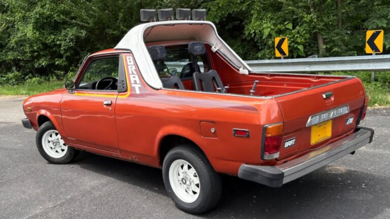 Make A Subaru Brat Your Summer Project