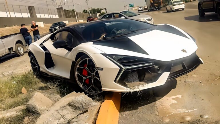 Somebody Sent A Lamborghini A Little Too Hard