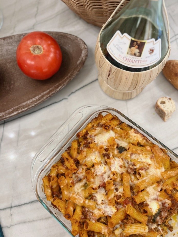 Make Ahead Pasta Bake
