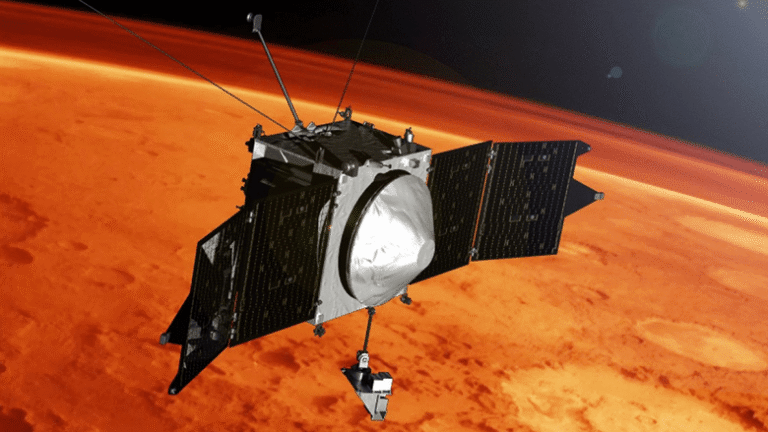 Scientists Spot Sputtering on Mars