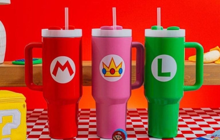 Limited Edition Nintendo 40oz Stainless Steel Tumblers Just $24.99 on Target.com