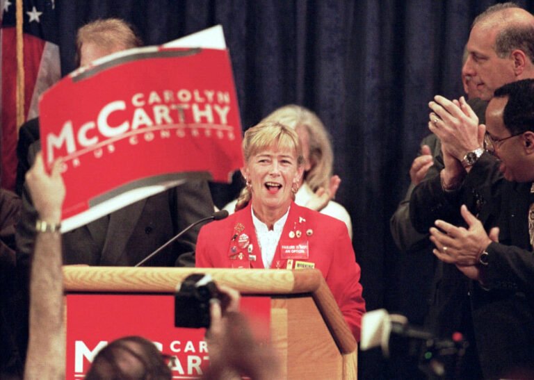 Gun control crusader and former US Rep. Carolyn McCarthy dead at 81