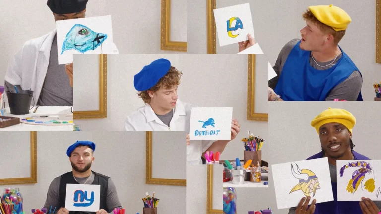 Since when were NFL rookies so good at painting?